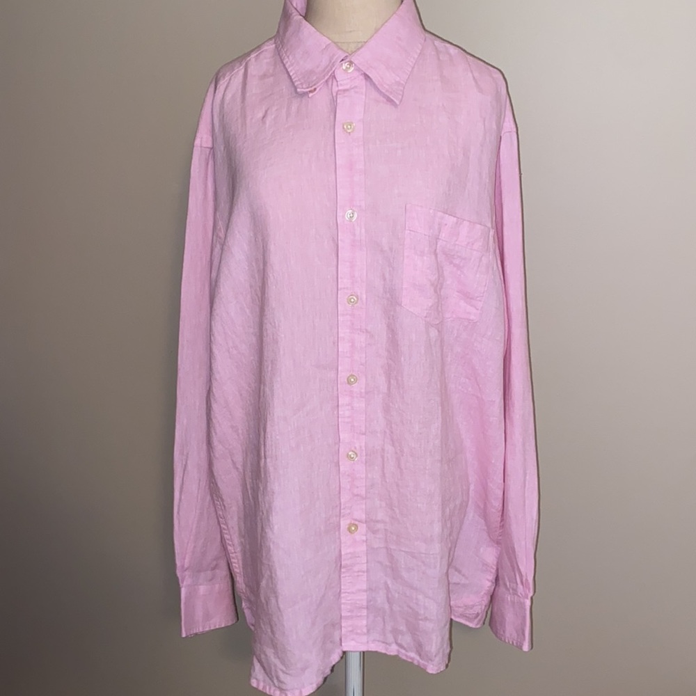 Orvis Linen Button Down - image 1